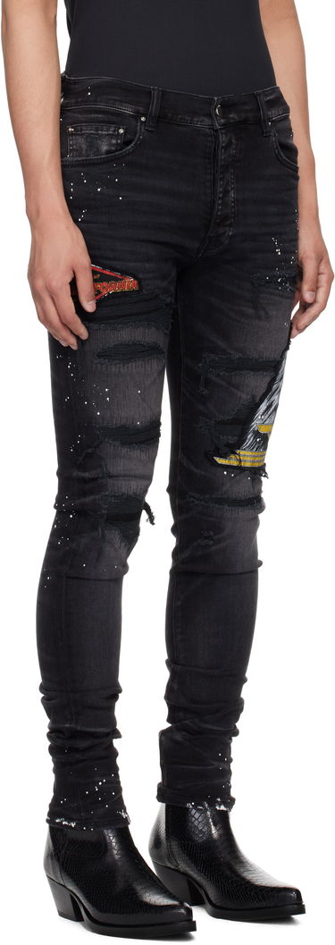 Džínsy AMIRI AMIRI MA Cement Thrasher Skinny Jeans Čierna | AMDNSY1151, 1
