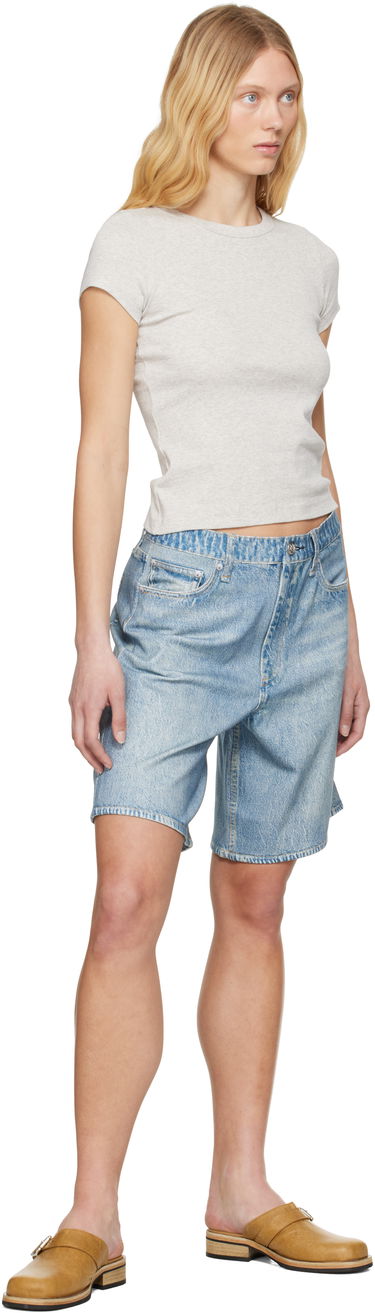 Šortky rag & bone rag & bone Miramar Ponte McKenna Shorts Modrá | WCW25S9001PT01, 3