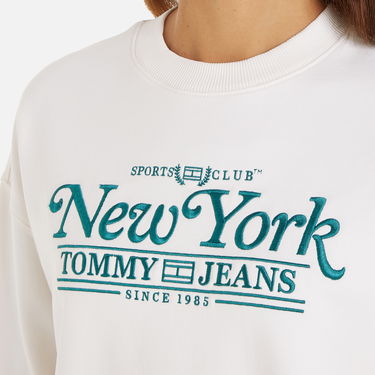 Tričko Tommy Hilfiger Tommy Jeans Varsity Cotton Biela | DW0DW17786YBH, 0