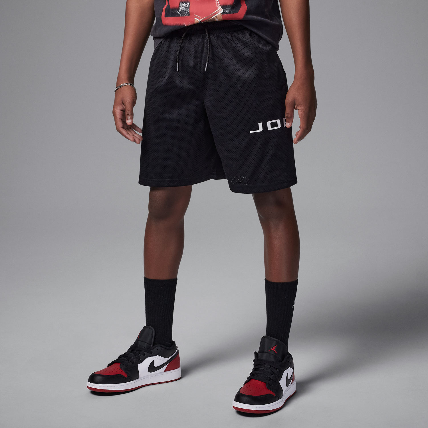 Šortky Jordan Jordan Dri-FIT Mesh Shorts Čierna | IB8367-010, 0