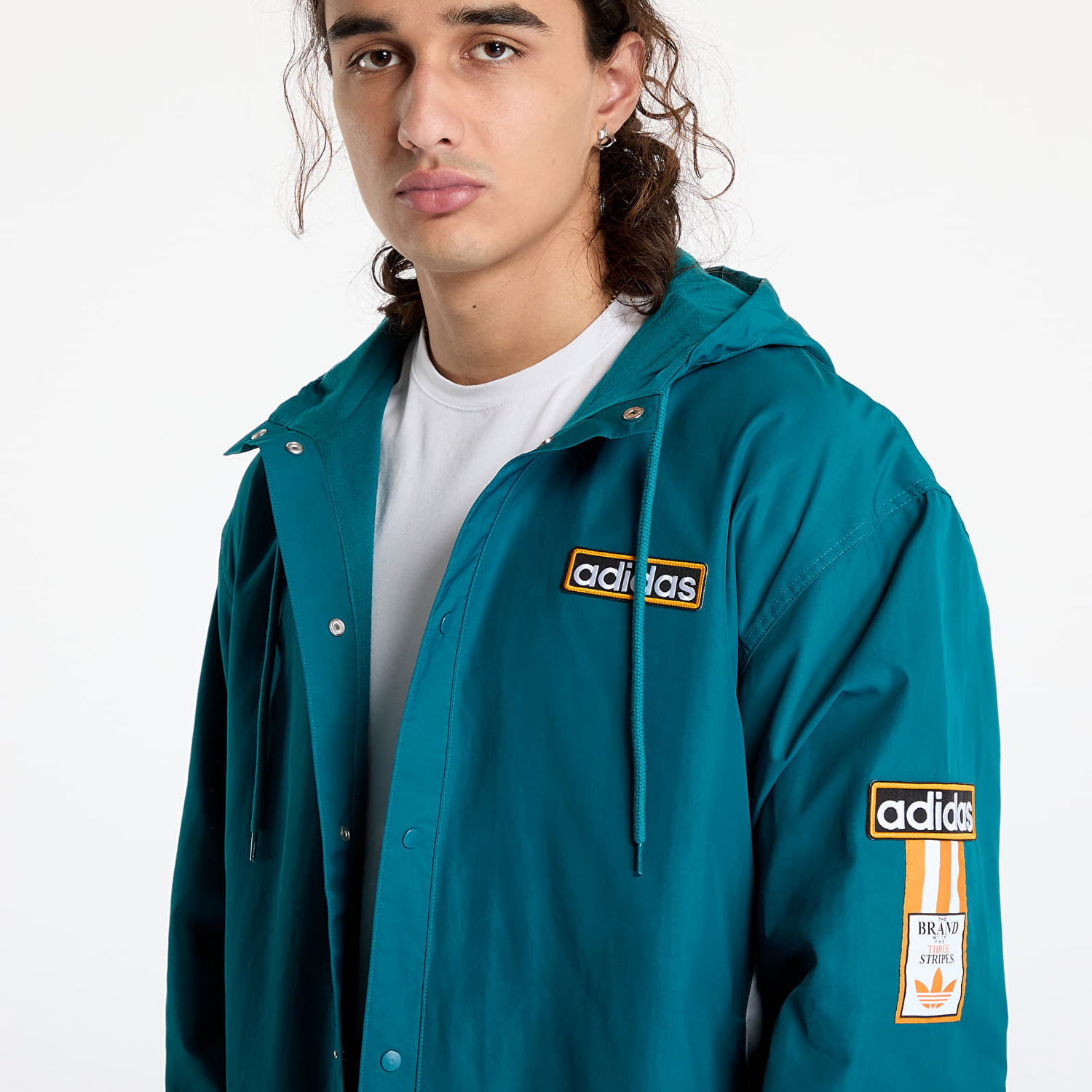 Bunda adidas Originals Jacket adidas Adibreak Windbreaker Legacy Teal S Modrá | IW5811, 1