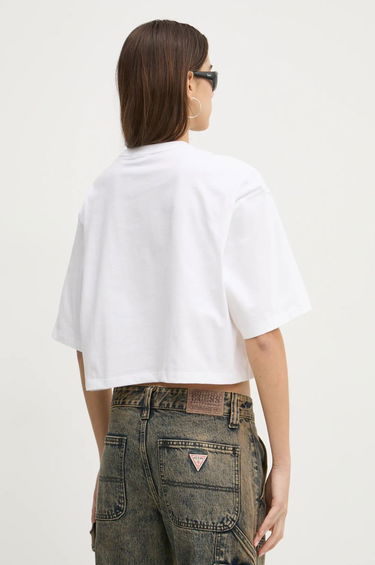 Tričko adidas Originals Originals Essential Cropped T-Shirt Biela | JJ3385, 2