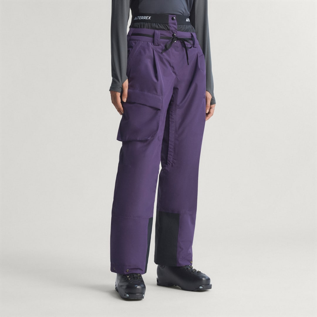 Cargo nohavice adidas Performance Xploric 2 Layer Insulated CLIMAPROOF Pants Fialová | JM3035, 0