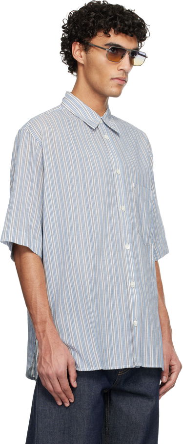 Košeľa ISABEL MARANT Isabel Marant Labilio Short Sleeve Striped Button-Up Shirt Rôznofarebný | CH0085HD-D1I03H, 1