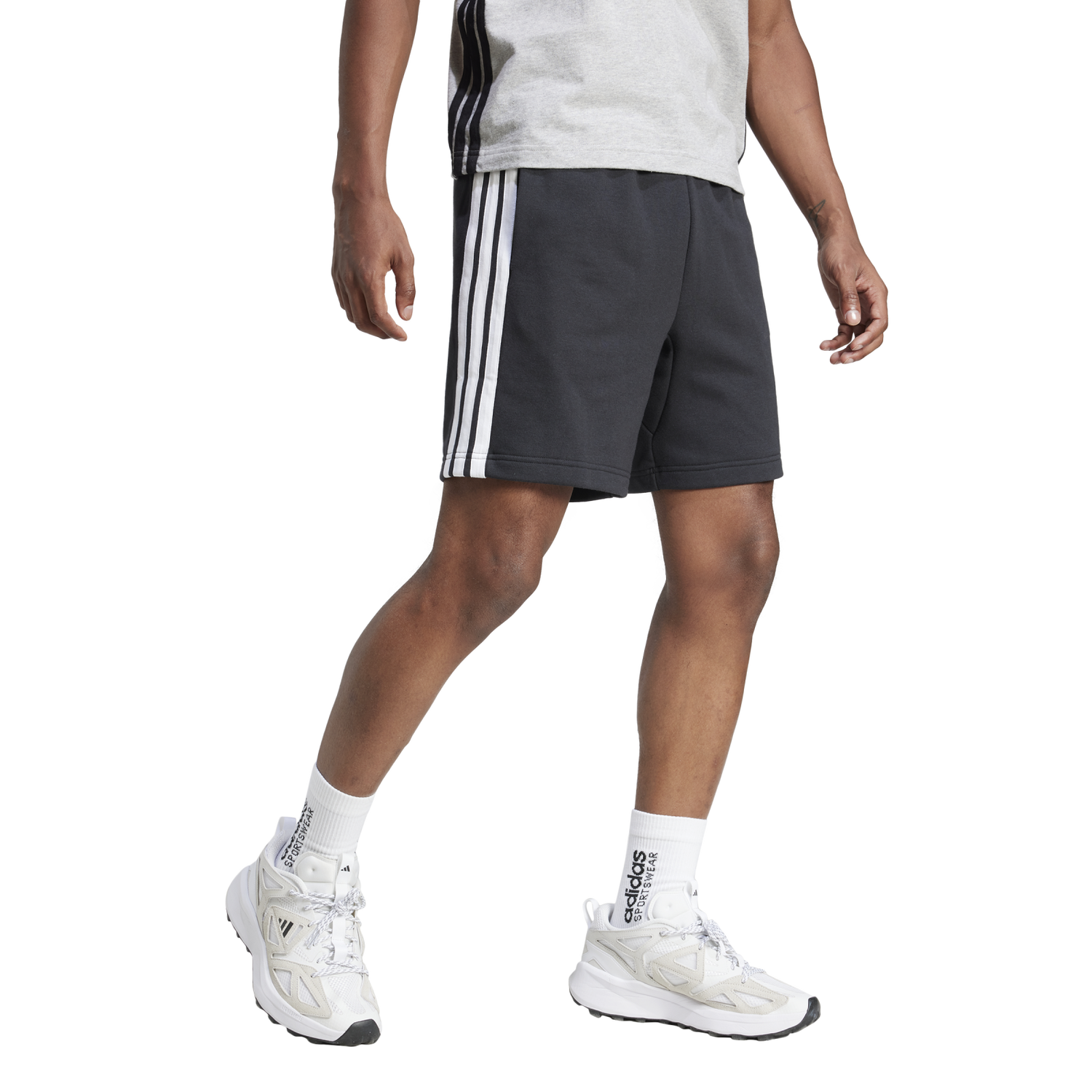 Šortky adidas Performance 3S FT Shorts Čierna | JE6414, 0