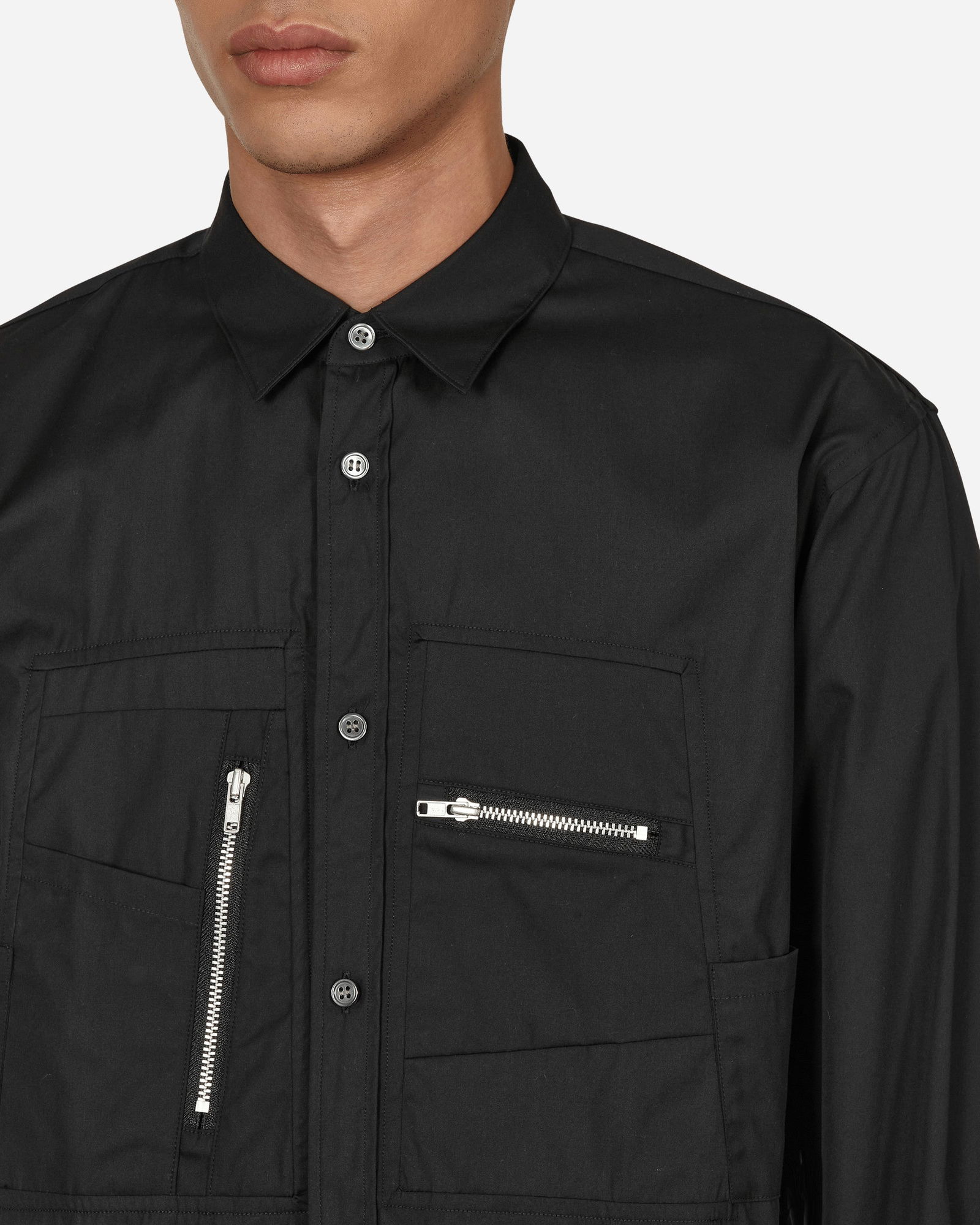 Poplin Zip Shirt