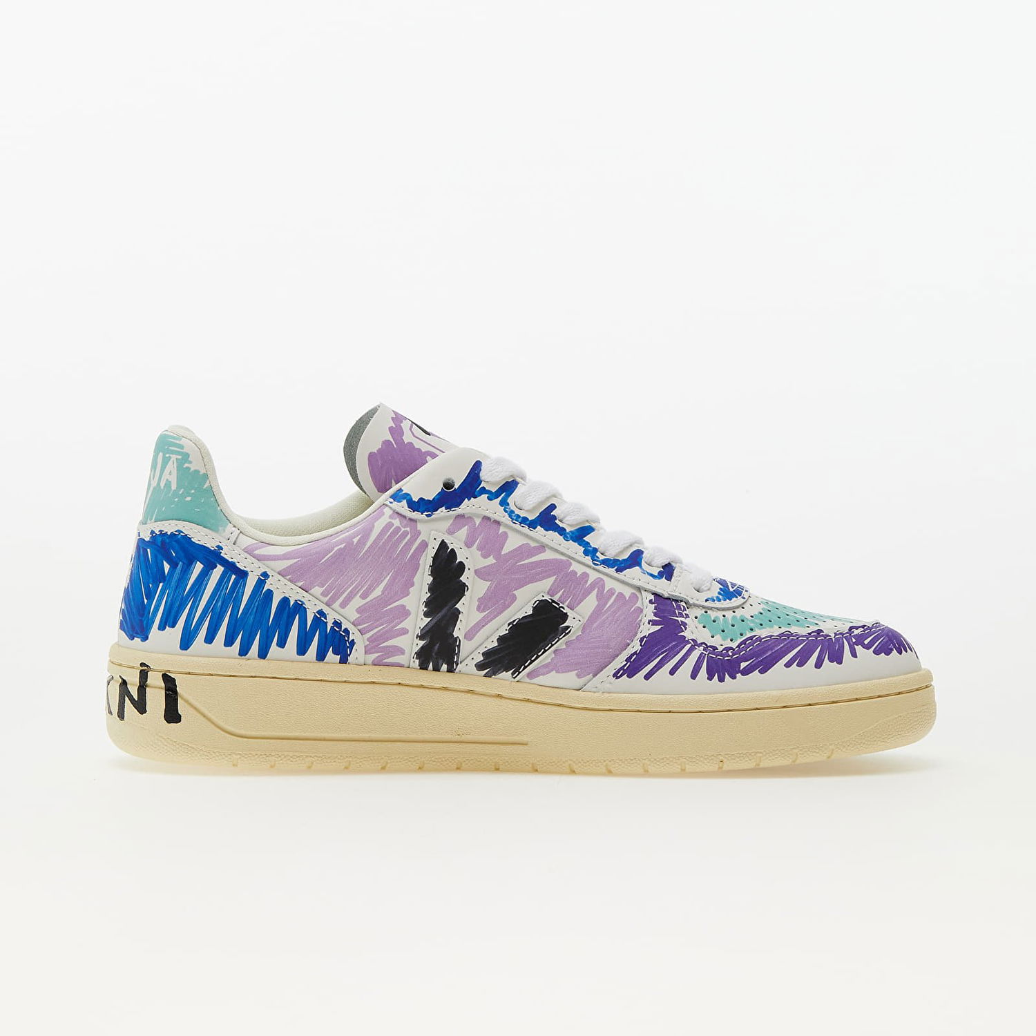 Tenisky a topánky Veja Marni x V-10 W Rôznofarebný | VX0203081A, 1
