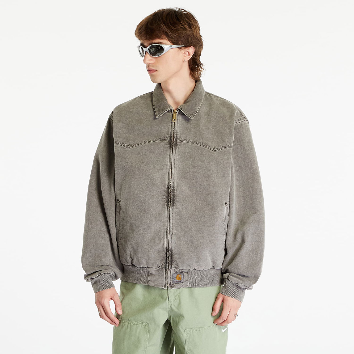 Bunda Carhartt WIP OG Santa Fe Jacket Šedá | I030288.00EFH, 0