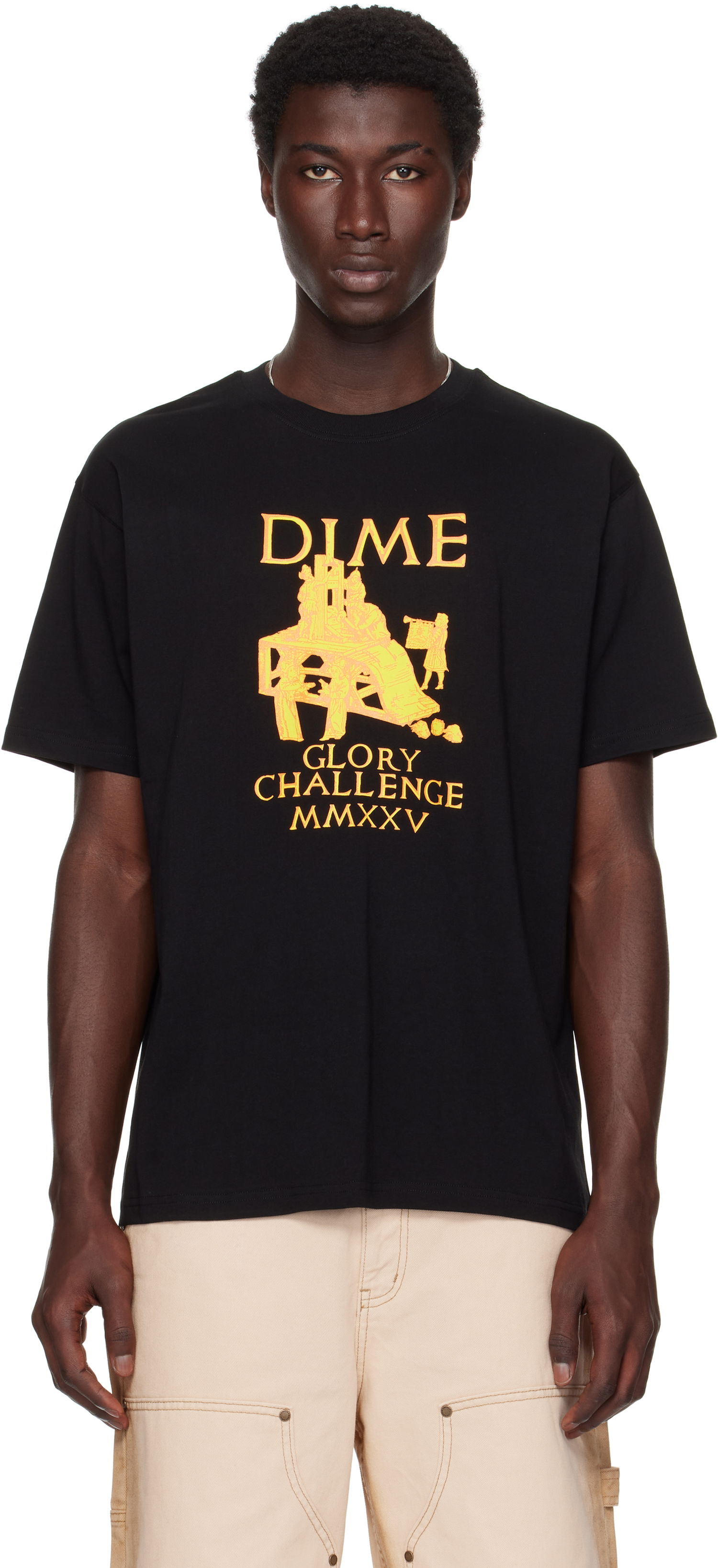 Tričko Dime Dime Glorious Graphic T-Shirt Čierna | DIMESU2561BLK, 0