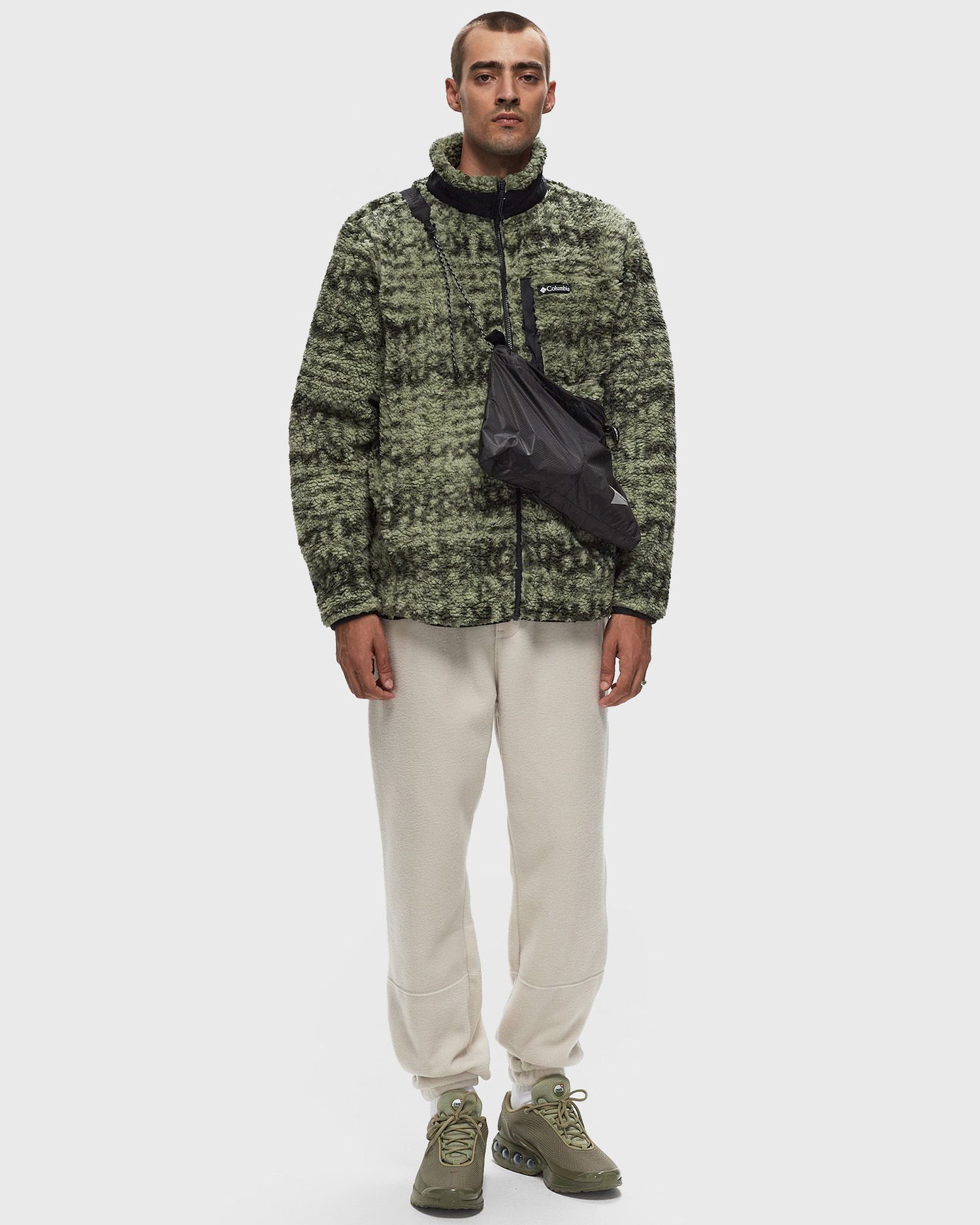 Bunda Columbia Winter Pass Printed Fleece Zelené | 2097841366, 1