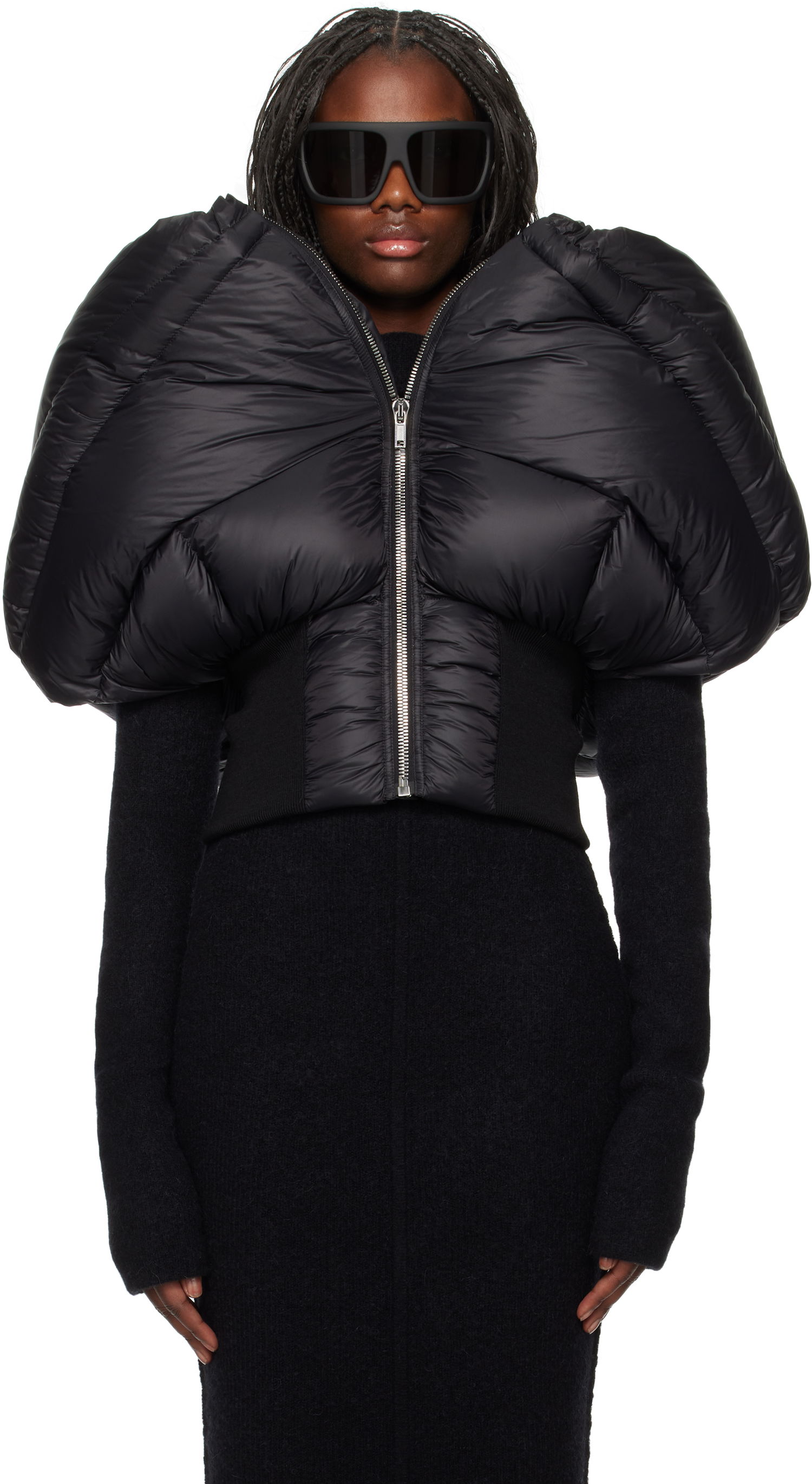 Prešívaná bunda Rick Owens Down Jacket Mini Čierna | RO02D3790 NPDX, 0