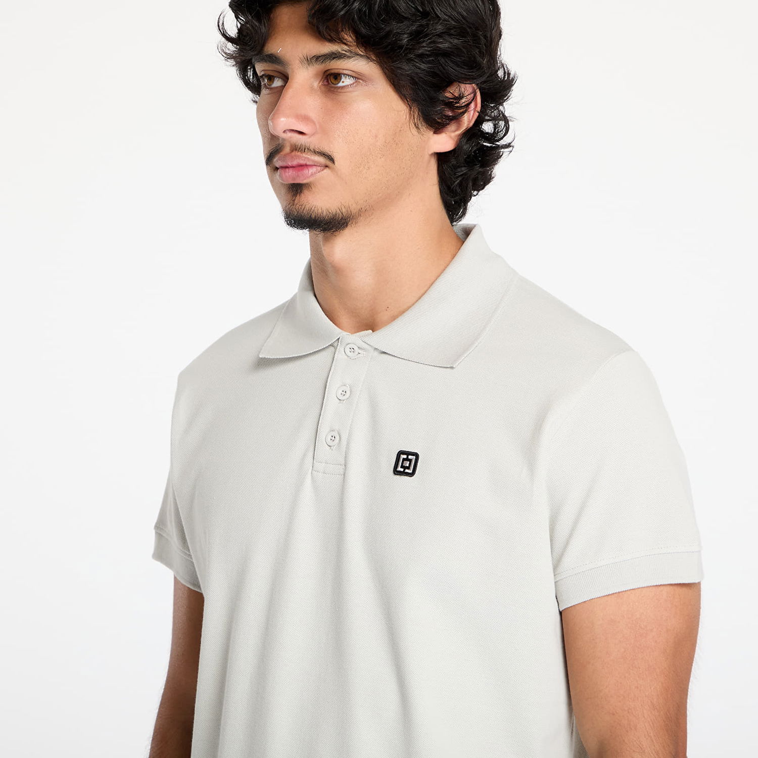 Tričko Horsefeathers Kato Polo T-Shirt Cement M Šedá | SM1262B, 1