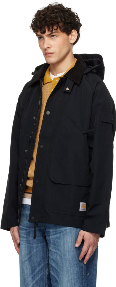 Parka Carhartt WIP Black Hooded Work Jacket Čierna | I033871, 3