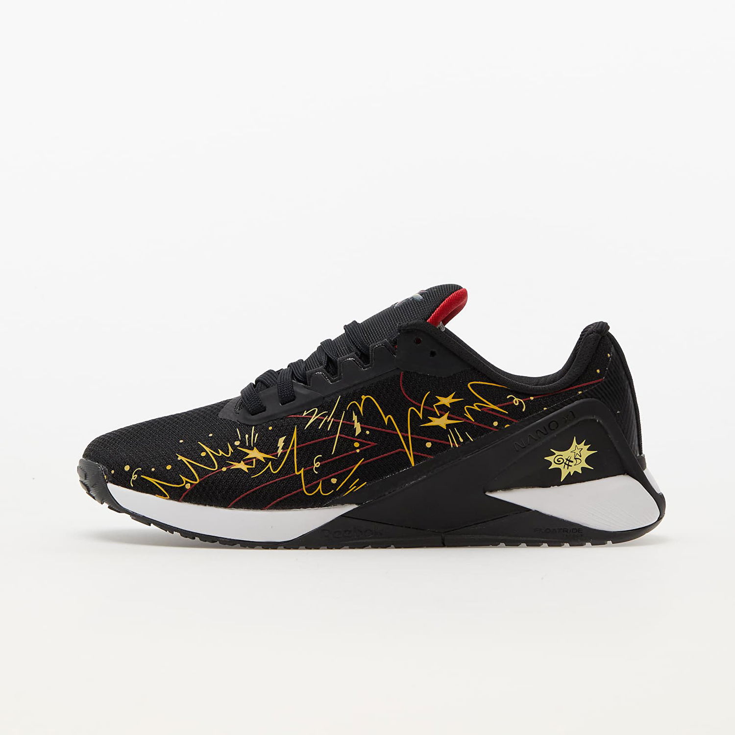 Tenisky a topánky Reebok Looney Tunes x Nano X1 "Core Black/White/Marble Gold" Čierna | GW4303, 0