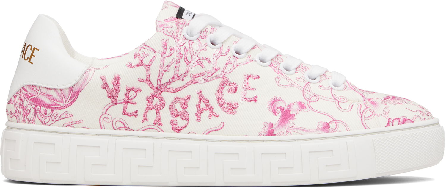 Oblečenie Versace Versace Underwater Barocco Greca Biela | 1013568_1A15483, 0