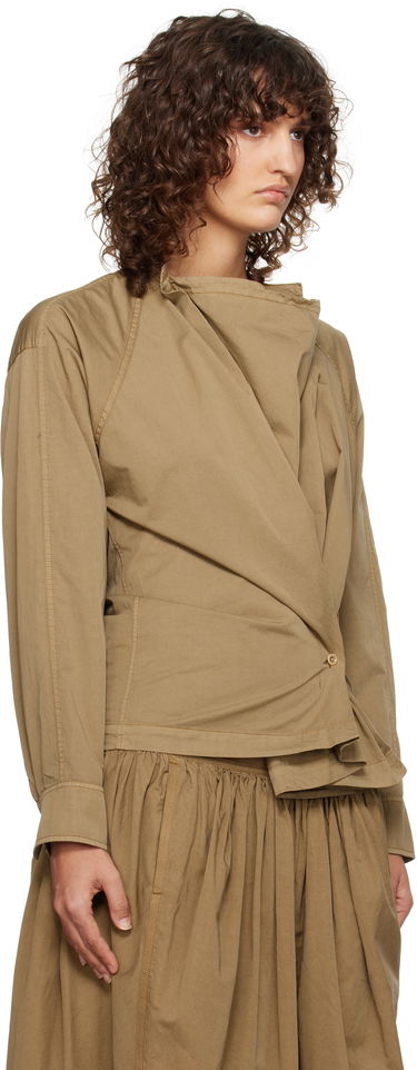 Košeľa LEMAIRE Twisted Cotton Blouse Béžová | TO1081 LF1206, 1