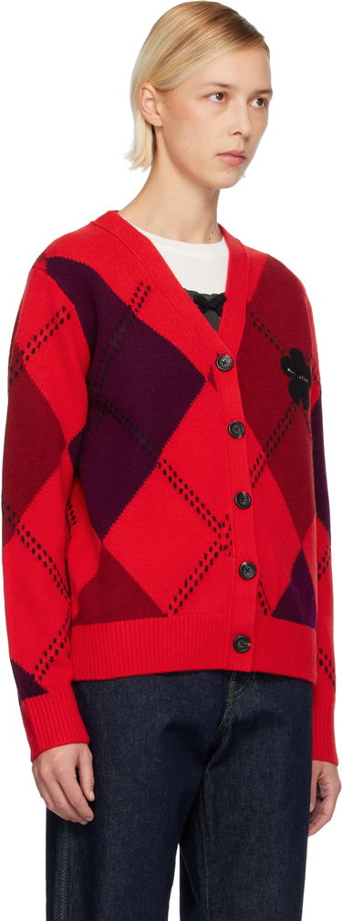 Sveter Marc Jacobs Preppy Daisy Argyle Cardigan Rôznofarebný | 2F5RTP014K11, 1