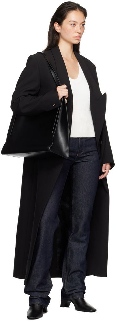 Kabáty Coperni Coperni Long Double-Breasted Coat Čierna | COPM22F3004, 3