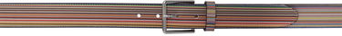 Opasok Paul Smith Paul Smith Embossed Signature Stripe Leather Belt Rôznofarebný | M1A-4952-AWIDEC-92, 0