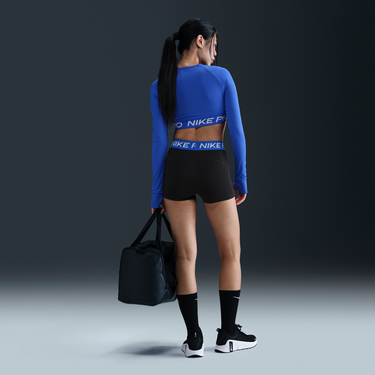 Crop Top Nike Pro 3" Training Shorts Modrá | CZ9857-026, 3