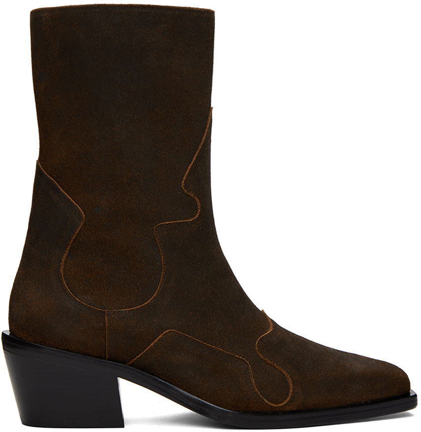 Oblečenie Eckhaus Latta Brown Cowboy Boots Hnedá | FEKLMCOWB05106, 0