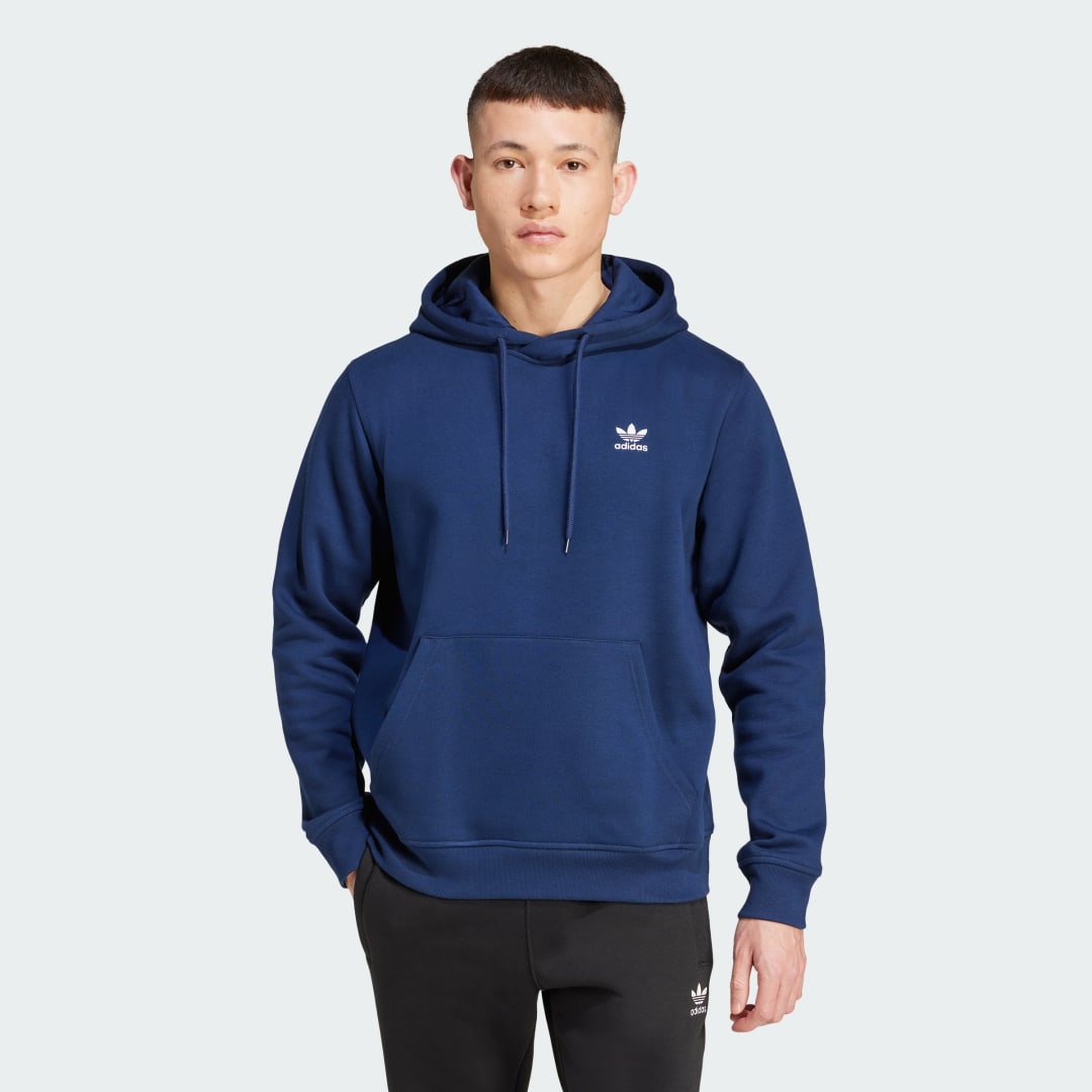 Mikina adidas Performance Essentials Trefoil Hoodie Modrá | IY4929, 0