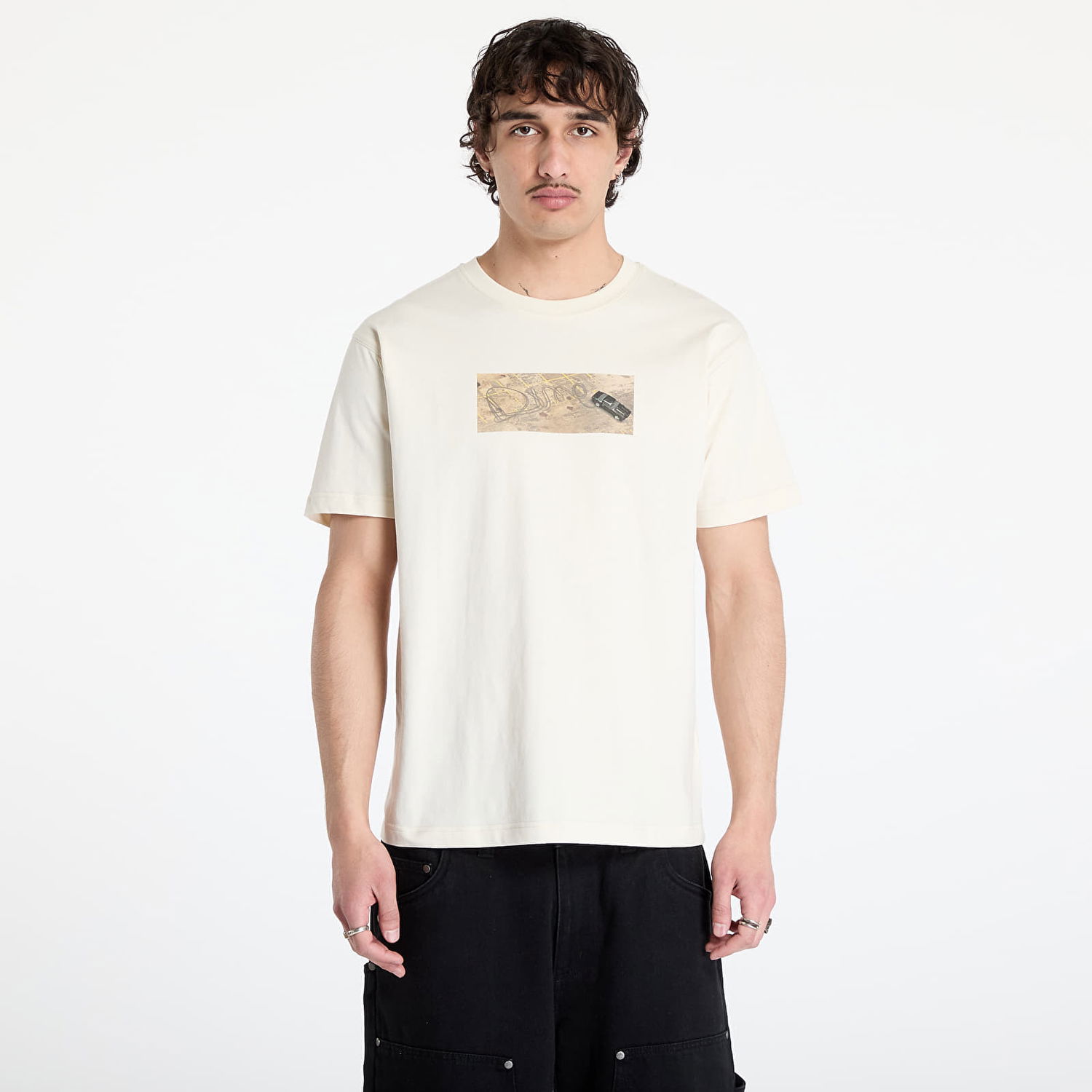 Tričko Dime DIME Skid T-Shirt Béžová | DIME2SP2550NAT, 0