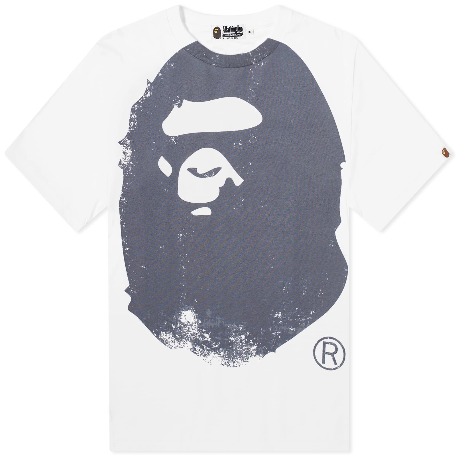 Overprinted Ape Head T-Shirt