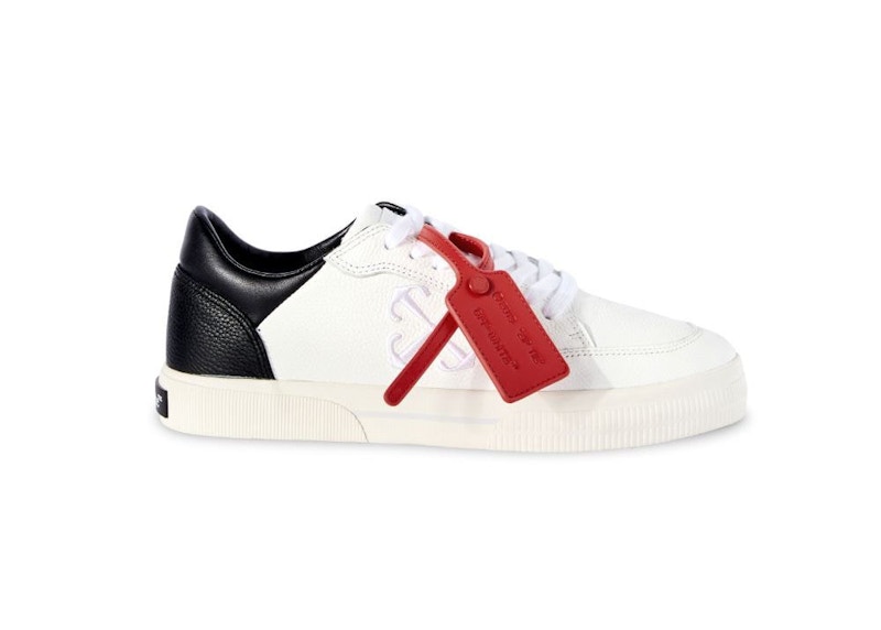 Tenisky a topánky Off-White Vulc Low White Black Biela | OMIA293S24LEA0010110, 0
