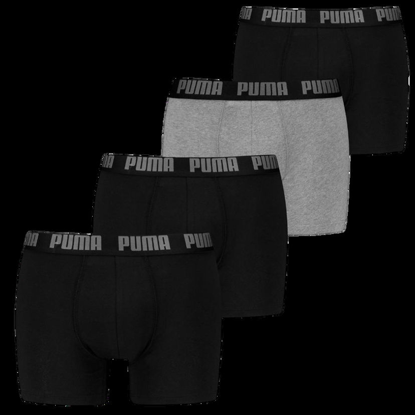 Boxerky Puma Everyday Boxer 4Pack Čierna | 701227791-002