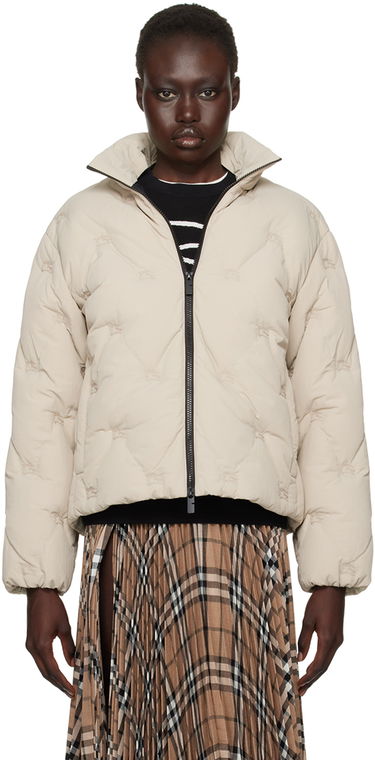 Prešívaná bunda Burberry Burberry Nylon Down Puffer Jacket Béžová | 8094176, 0