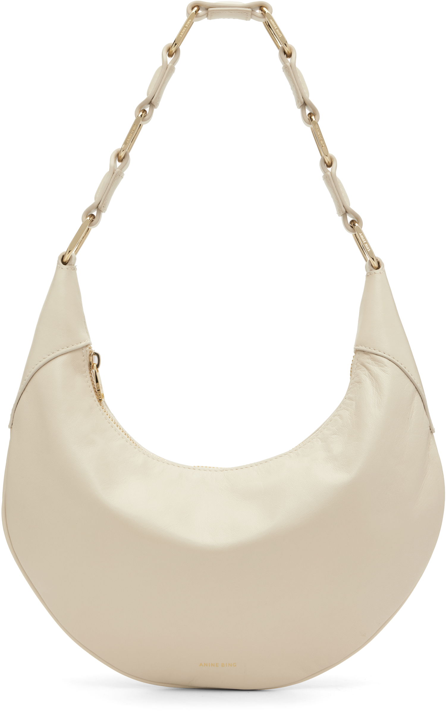 Kabelka Anine Bing Anine Bing Kate Hobo Bag Béžová | A-13-10695-IVY17, 0