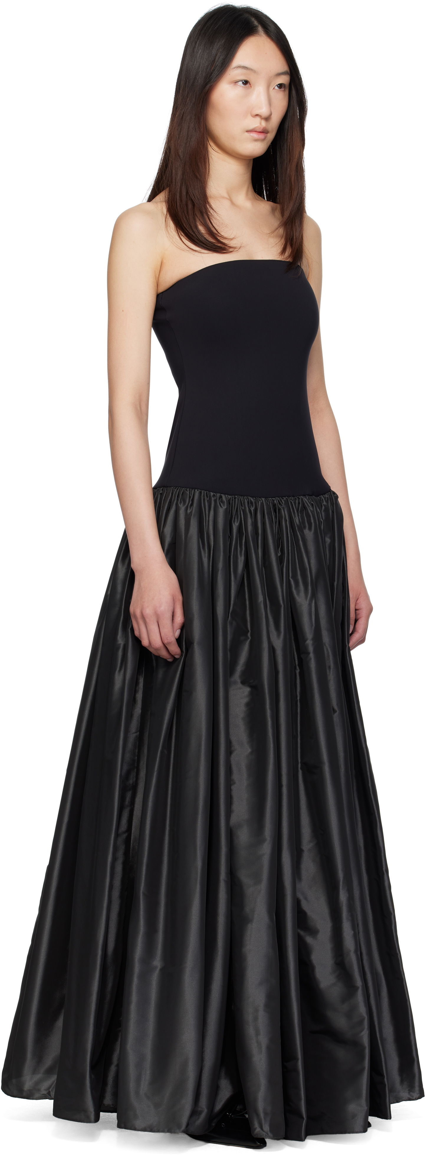 Šaty Coperni Coperni Bustier Princess Maxi Dress Čierna | COPR195F3042, 1