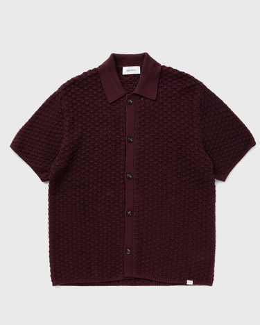 Košeľa Les Deux Gideon Knit Shirt Vínová | LDM401084-625625, 0