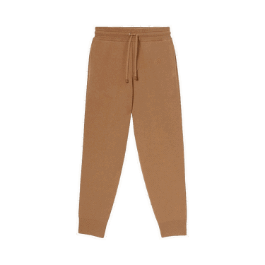 Tepláky Burberry Monogram Motif Cashmere Blend Jogging Pants Béžová | 8037510, 0