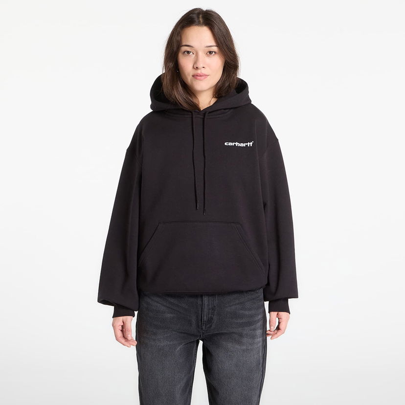 Mikina Carhartt WIP Carhartt WIP Hooded Caps Sweat Čierna | I036066.89XX