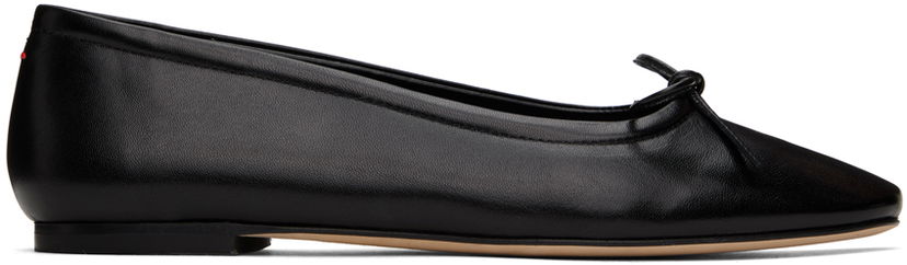 Šaty Aeyde Aeyde Delfina Ballerina Flats Čierna | A11-FL-MNLR08FL17-SS24-800-007