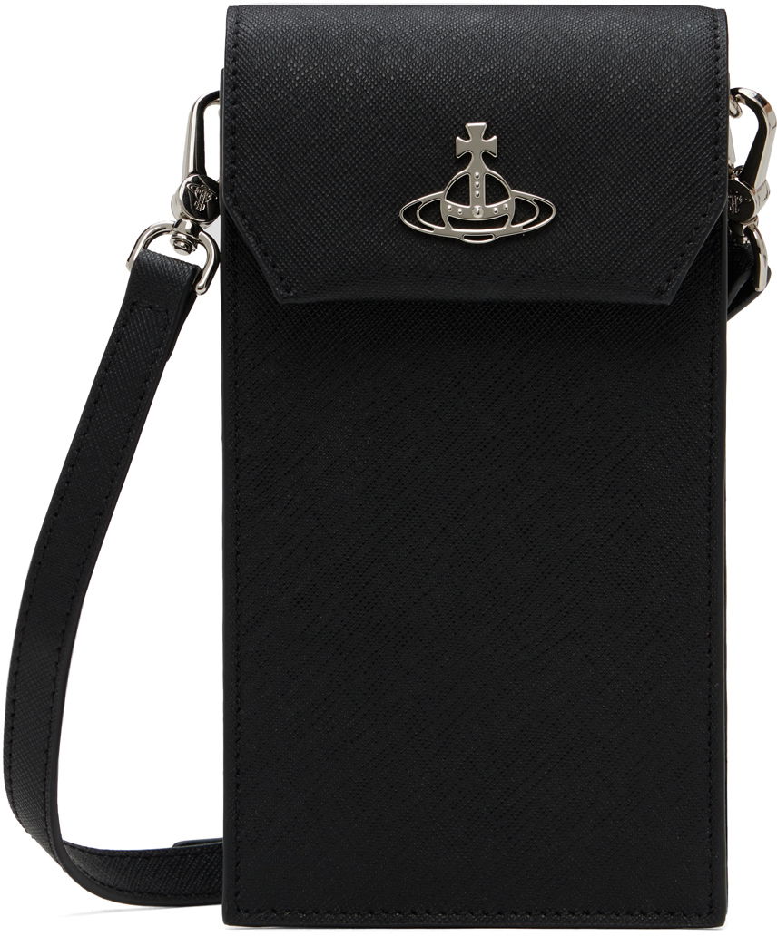 Kabelka Vivienne Westwood Phone Pouch With Logo Čierna | 58030001U-L001N-, 0