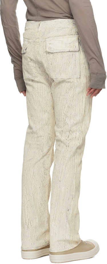 Džínsy Rick Owens Rick Owens Hollywood Headon Utility Jeans Biela | RR01E5308 SMMC, 2