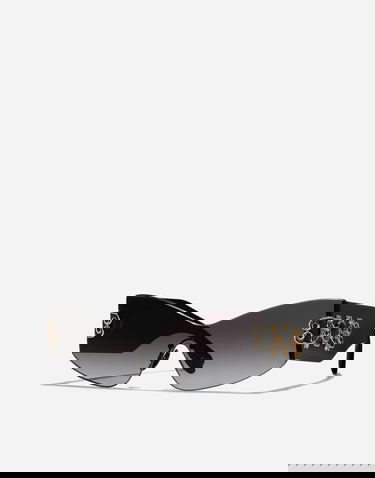 Slnečné okuliare Dolce & Gabbana Dg Filigrana Ornate Shield Sunglasses Šedá | VG4526VP18G9V000, 1