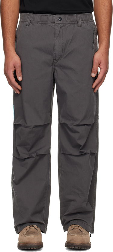 Tepláky AAPE by A Bathing Ape AAPE by A Bathing Ape Main Woven Paneled Sweatpants Šedá | AAPPTMB693XXNBKL, 0