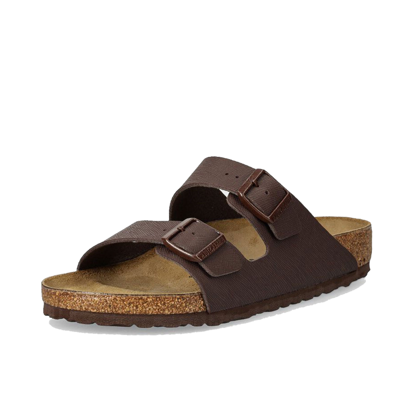 Tenisky a topánky Birkenstock Arizona BF Saffiano Roast Narrow Fit Sandals Hnedá | 1028123