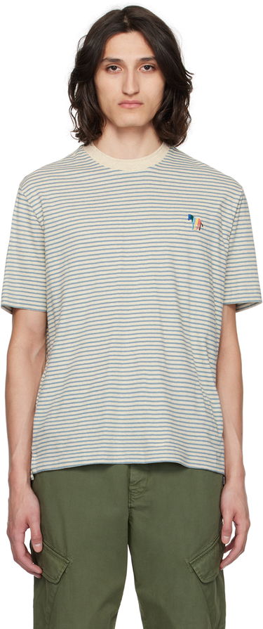 Tričko Paul Smith PS Paul Smith Broad Stripe Tee Béžová | M2R-675YE-M22061-02, 0