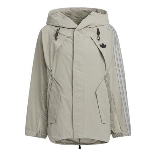 Vetrovka adidas Originals HAMCUS Collaboration Mesh Panel Jacket Zelené | HY4195, 0