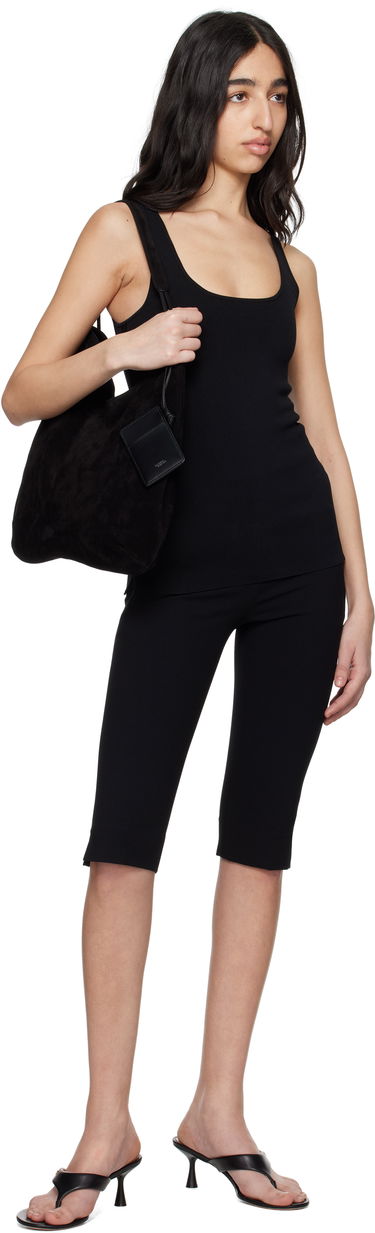 Nohavice TOTEME TOTEME Capri Trousers Čierna | 252-WRB0251-FB0380, 3
