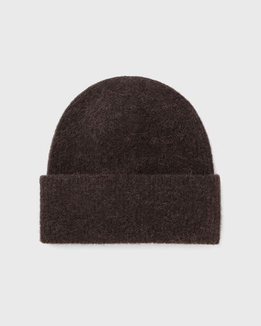 Kulicha Samsoe Samsoe Fuzzy Knit Beanie Hnedá | F16407300-191111TCX, 2