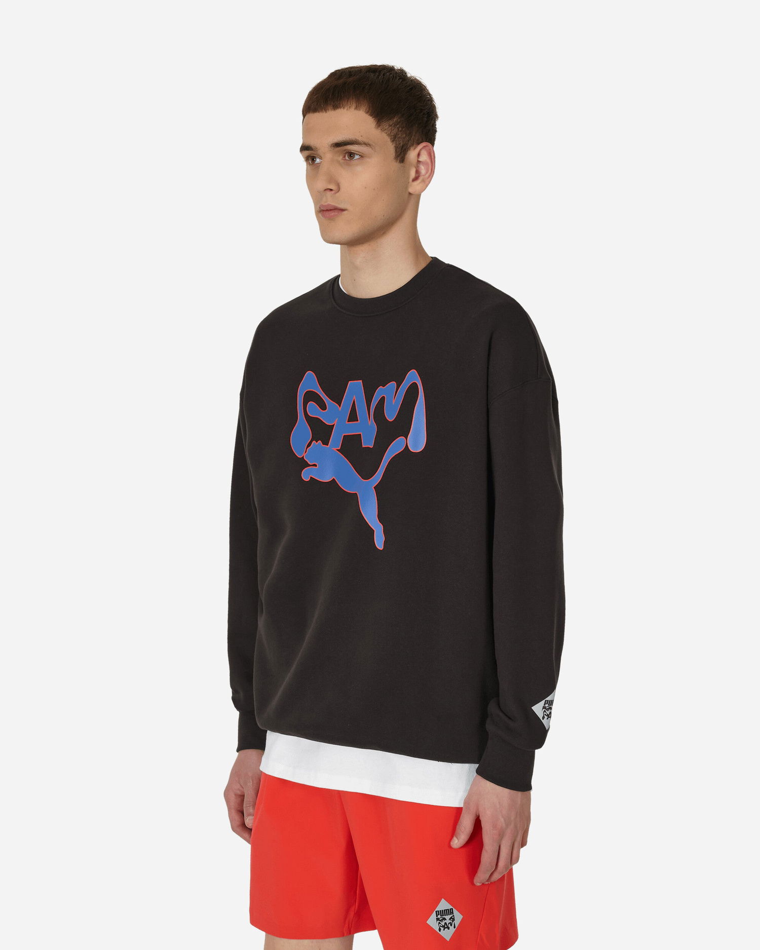 Mikina Puma x P.A.M. Crewneck Sweatshirt Čierna | 620231-01, 1