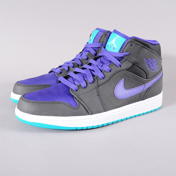 Tenisky a topánky Jordan Air Jordan 1 Mid "Grape" Čierna | 554724 015, 0