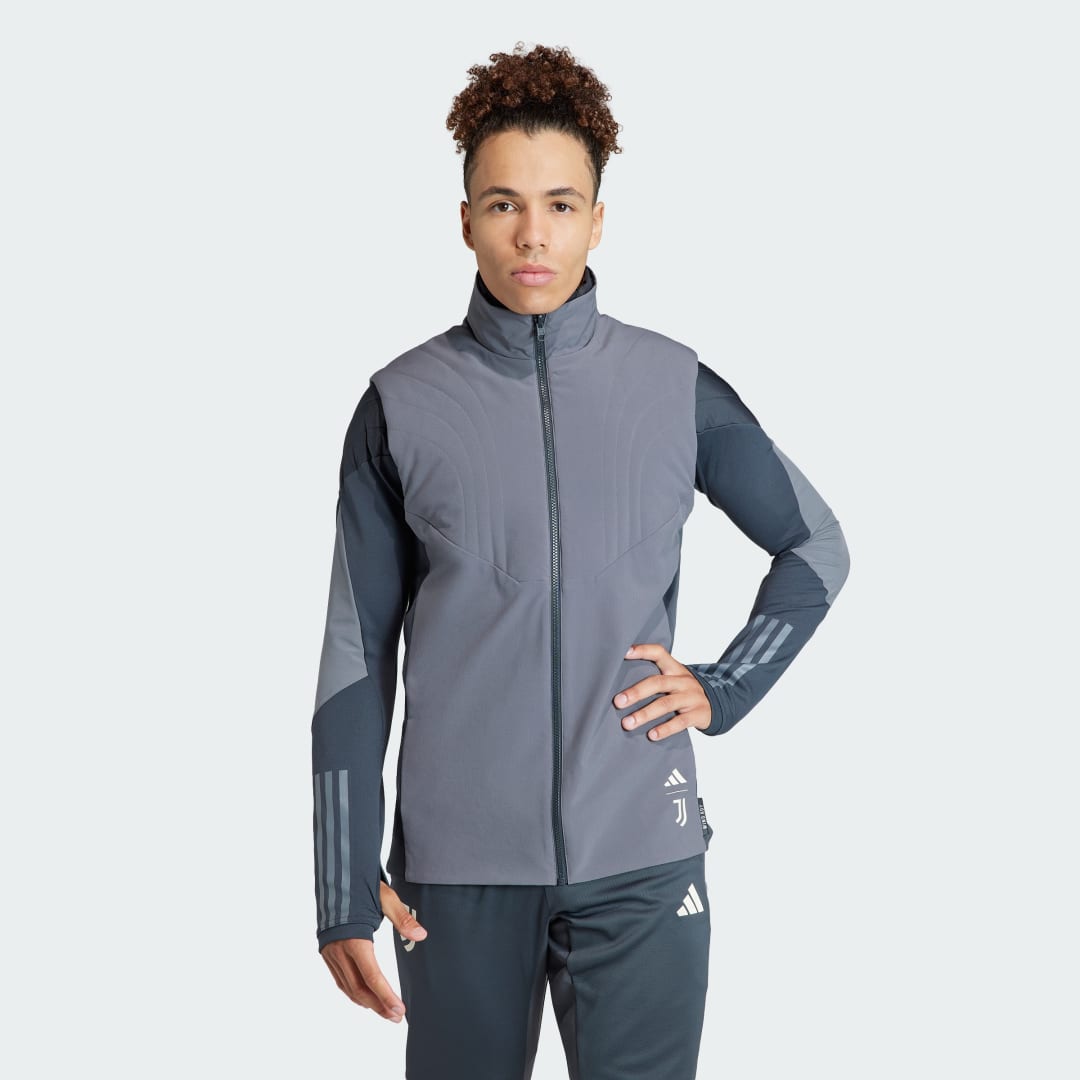 Vesta adidas Performance Juventus Tiro 23 Winterized Vest Šedá | IQ4784, 1