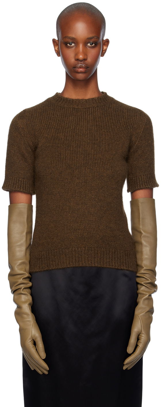 Sveter The Row The Row Hibiscus Knit Sweater Hnedá | 8284-Y629, 0